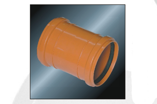 COUPLING WITH RUBBER (SPIGOT)