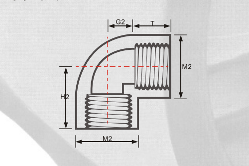 內(nèi)螺紋90°彎頭